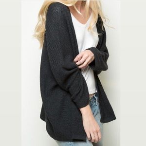 Brandy Melville Wool Knit Open Caroline Cardigan